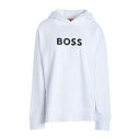 【送料無料】 ボス レディース パーカー・スウェットシャツ アウター Sweatshirts White