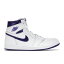 Jordan ジョーダン レディース スニーカー 【Jordan 1 Retro High】 サイズ US_7W(24cm) Court Purple (Women's)