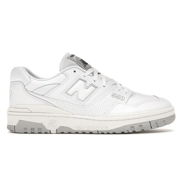 New Balance ニューバランス メンズ スニーカー 【New Balance 550】 サイズ US_6.5_2E(24.5cm) White Grey 1