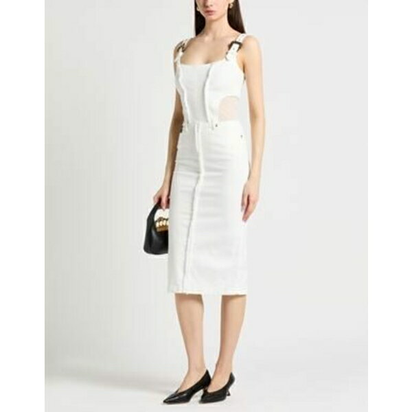 【送料無料】 ベルサーチ レディース ワンピース トップス Midi dresses White