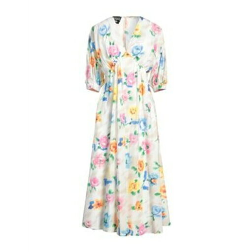 【送料無料】 モスキーノ レディース ワンピース トップス Midi dresses White 【送料無料】 モスキーノ レディース ワンピース トップス Midi dresses White