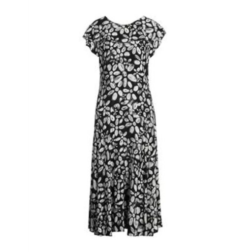 【送料無料】 マルニ レディース ワンピース トップス Midi dresses Black 【送料無料】 マルニ レディース ワンピース トップス Midi dresses Black