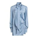 【送料無料】 バルマン レディース ワンピース トップス Mini dresses Azure