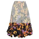 【送料無料】 コムデギャルソン レディース スカート ボトムス Midi skirts Purple