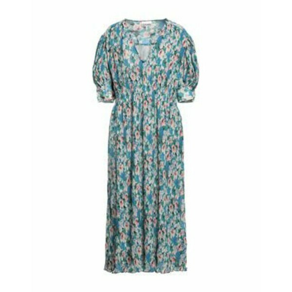 【送料無料】 ガニー レディース ワンピース トップス Midi dresses Green
