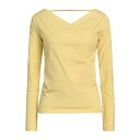 【送料無料】 ファビアナ フィリッピ レディース Tシャツ トップス Tops Yellow