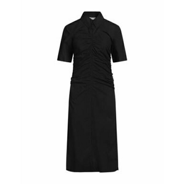 【送料無料】 ガニー レディース ワンピース トップス Midi dresses Black