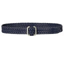 ラルフローレン レディース ベルト アクセサリー Slide-Buckle Woven Denim Belt Denim
