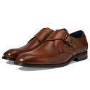 ステイシーアダムス メンズ ドレスシューズ シューズ Karcher Monk Strap Cognac