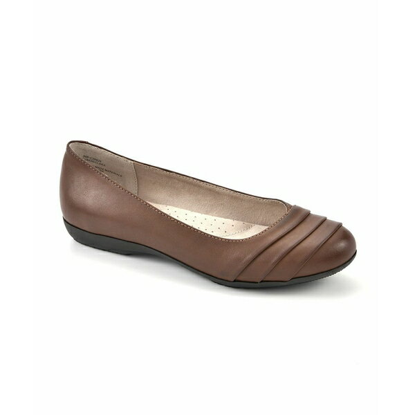 クリフバイホワイトマウンテン レディース サンダル シューズ Women's Clara Ballet Flats Cognac Burnished Smooth