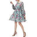 キミ アンド カイ レディース ワンピース トップス Rosie Maternity Babydoll Dress Light Blue Multi