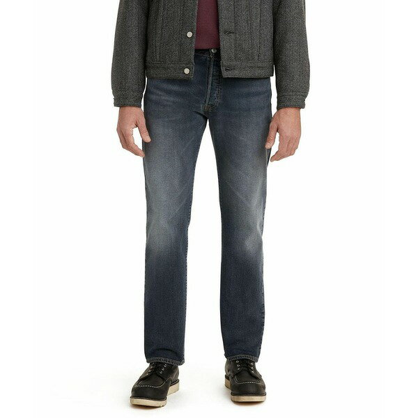 リーバイス メンズ デニムパンツ ボトムス Men's 501® Original Fit Button Fly Stretch Jeans All For One