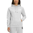 ノースフェイス レディース カットソー トップス Women's Box NSE Fleece Hoodie Tnf Light Grey Heather/tn...