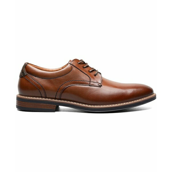 ノンブッシュ メンズ ドレスシューズ シューズ Men's Centro Flex Plain Toe Oxfords Cognac