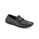 トミー ヒルフィガー メンズ ドレスシューズ シューズ Men's Acento Slip On Driver Shoes Black