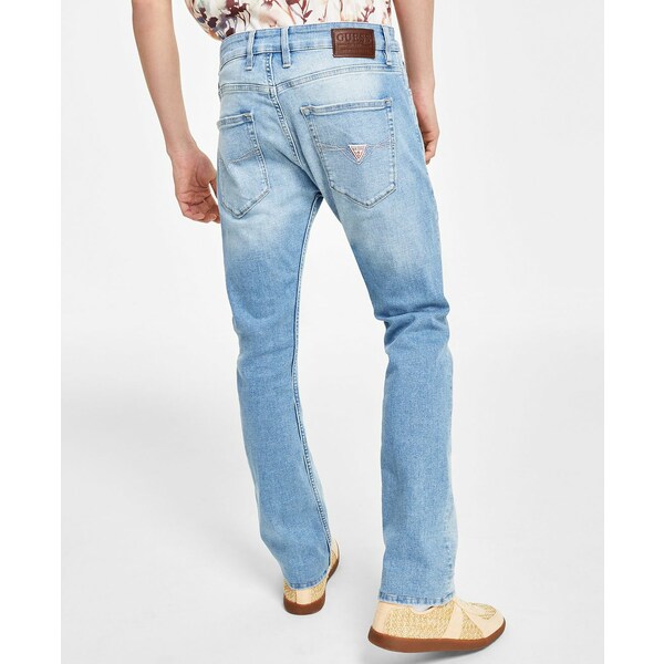 ゲス メンズ デニムパンツ ボトムス Men's Slim Straight Fit Jeans Fletcher