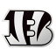 アンティグア メンズ ジャケット＆ブルゾン アウター Cincinnati Bengals Antigua Metallic Logo Protect FullZip Hoodie Steel/Charcoal