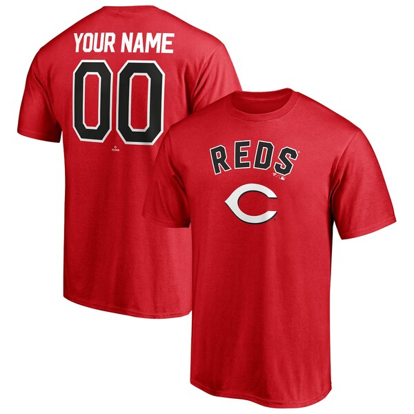 եʥƥ  T ȥåץ Cincinnati Reds Fanatics Branded Personalized Team Winning Streak Name &Number TShirt Red