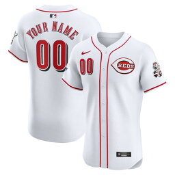 ナイキ メンズ ユニフォーム トップス Cincinnati Reds Nike Home Elite Custom Patch Jersey White