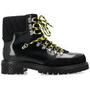 OFF-WHITE オフホワイト メンズ スニーカー 【OFF-White Gstaad Lace Up Boot Black】 サイズ US_8(26.0cm...
