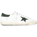 Golden Goose ゴールデングース メンズ スニーカー 【Golden Goose Super-Star Sherpa Lining White Green】 サイズ US_8(26.0cm) White/Green(4)