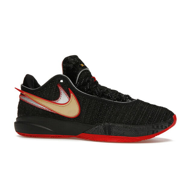 Nike ナイキ メンズ スニーカー 【Nike LeBron 20 Miami Heat】 サイズ US_M_13 Black/Black/University Red/University Gold/Light Smoke Grey