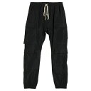 【送料無料】 リックオウエンス メンズ カジュアルパンツ ボトムス Pants Black