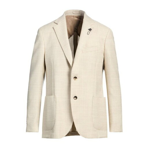 【送料無料】 ラルディーニ メンズ ジャケット&ブルゾン アウター Blazers Beige 【送料無料】 ラルディーニ メンズ ジャケット&ブルゾン アウター Blazers Beige