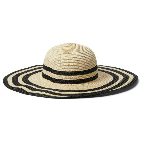 新品お得 ラルフローレン レディース 帽子 アクセサリー Resort Stripe Sun Hat Black Multi：asty 正規店格安