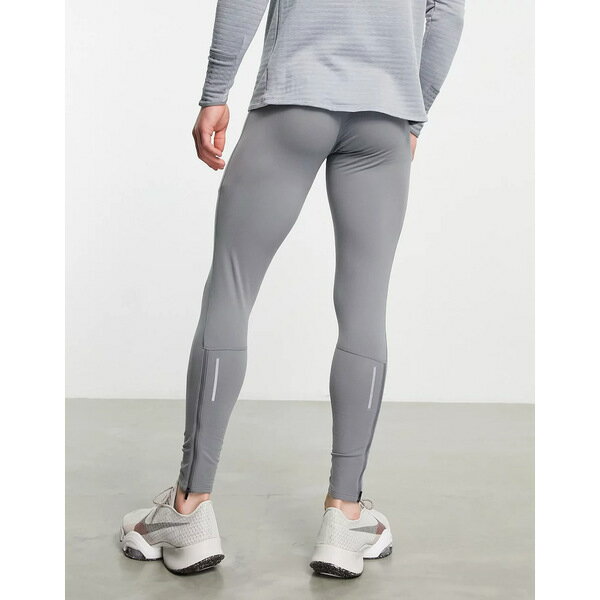 ナイキ メンズ カジュアルパンツ ボトムス Nike Running Repel Challenger leggings in gray Gray