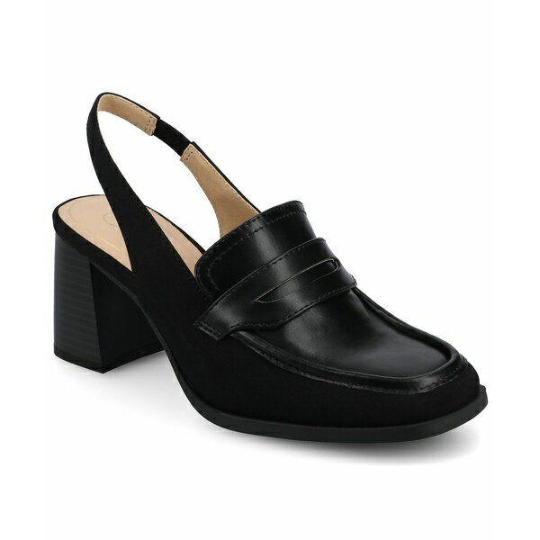 ジャーニーコレクション レディース ヒール シューズ Women's Henrika Block Heel Slingback Tailored ..
