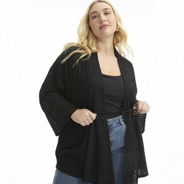 ジューン アンド ヴィー レディース ニット&セーター アウター Women's June + Vie Tie Waist Knitted ..