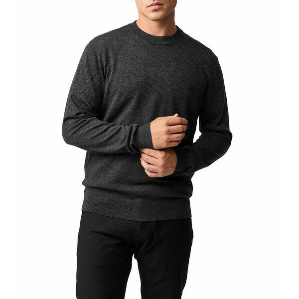 ロッドアンドグン メンズ ニット&セーター アウター Men's York Bay Merino Wool Sweater Ash gray