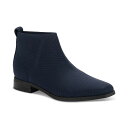 スタイルアンドコー レディース ブーツ シューズ Women's Barriee Knit Booties, Created for Macy's Navy