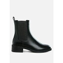 ロンンドンラグ レディース ブーツ シューズ Tripoli Stacked Heel Chelsea Boots Black