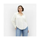 シティーシック レディース カットソー トップス Plus Size Manor Road Shirt Pearl