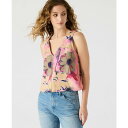 スティーブ マデン レディース カットソー トップス Women's Sleeveless Cropped Elia Top Multi