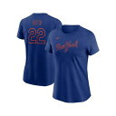 ナイキ レディース カットソー トップス Women's Juan Soto Royal New York Mets Fuse Name Number T-Sh...