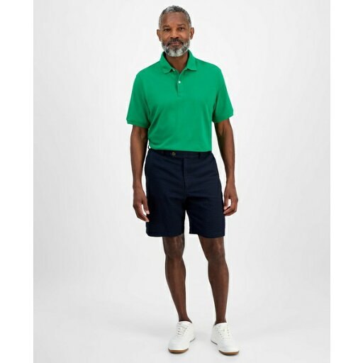 クラブルーム メンズ カジュアルパンツ ボトムス Men's Seersucker 9" Shorts, Exclusively at Macy's Basic Navy クラブルーム メンズ カジュアルパンツ ボトムス Men's Seersucker 9" Shorts, Exclusively at Macy's Basic Navy