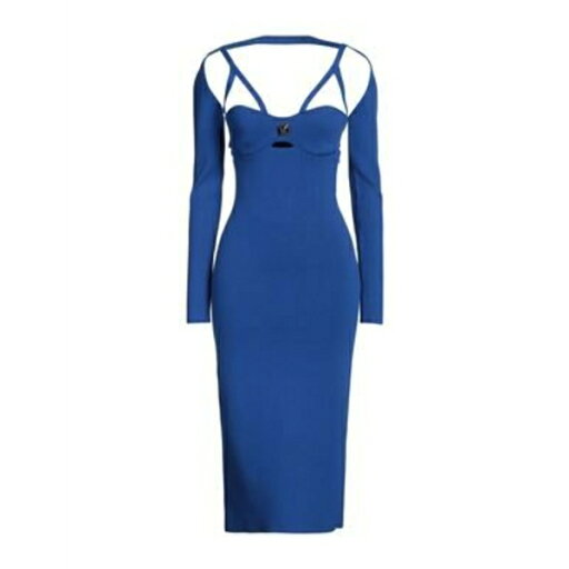 【送料無料】 エリザベスフランキ レディース ワンピース トップス Midi dresses Blue 【送料無料】 エリザベスフランキ レディース ワンピース トップス Midi dresses Blue