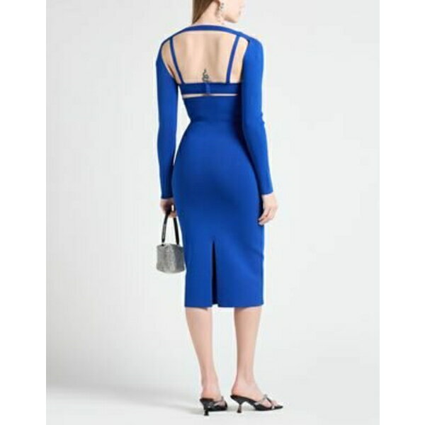 【送料無料】 エリザベスフランキ レディース ワンピース トップス Midi dresses Blue