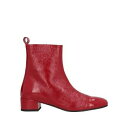 【送料無料】 フル レディース ブーツ シューズ Ankle boots Red