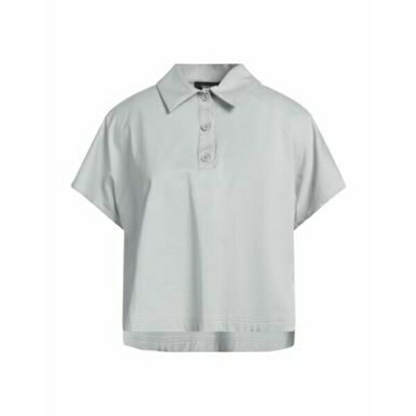 【送料無料】 ファビアナ フィリッピ レディース Tシャツ トップス Polo shirts Grey