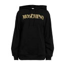 【送料無料】 モスキーノ レディース パーカー・スウェットシャツ アウター Sweatshirts Black