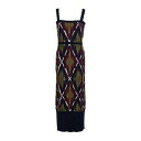 【送料無料】 バリー レディース ワンピース トップス Midi dresses Blue