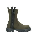 【送料無料】 ジャノット レディース ブーツ シューズ Ankle boots Green