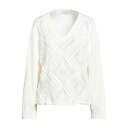 【送料無料】 ファビアナ フィリッピ レディース ニット&セーター アウター Sweaters White