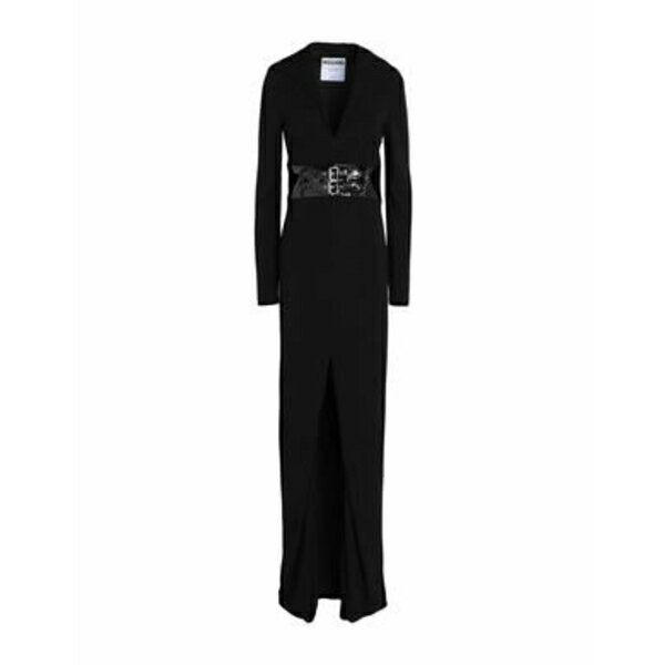 【送料無料】 モスキーノ レディース ワンピース トップス Maxi dresses Black