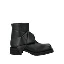 【送料無料】 アクネ ストゥディオズ レディース ブーツ シューズ Ankle boots Black