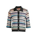 【送料無料】 ミッソーニ レディース カーディガン アウター Cardigans Black